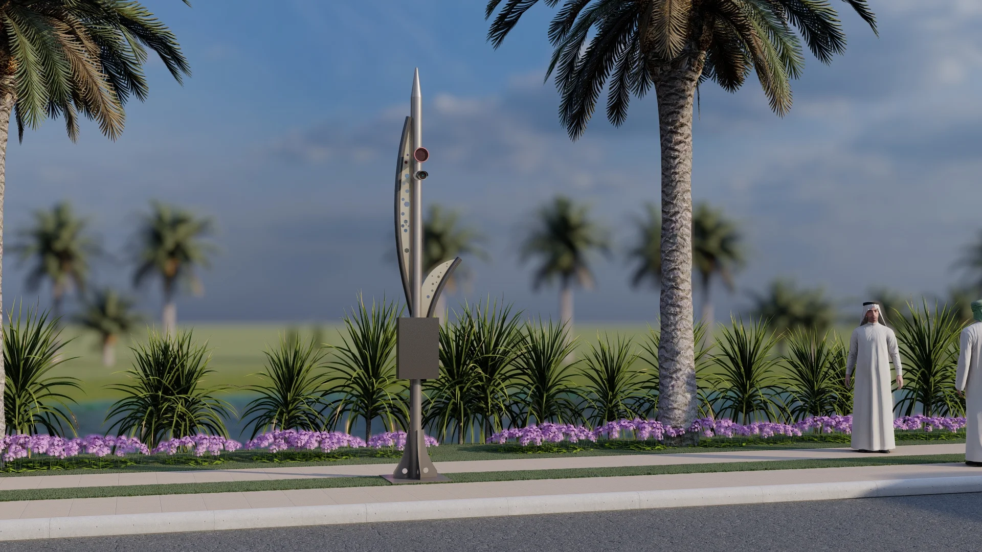 Decorative Street Light Poles Manufacturer in UAE